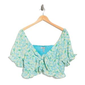 Knot Front Crop Top BCBGENERATION